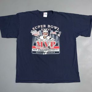 Vintage Tom Brady Super Bowl 36 MVP T-shirt